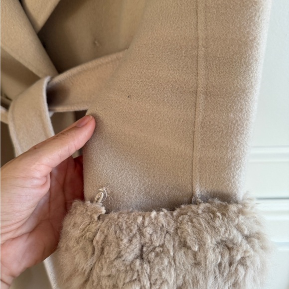Bobble babies cashmere nude coat - Picture 6 of 7